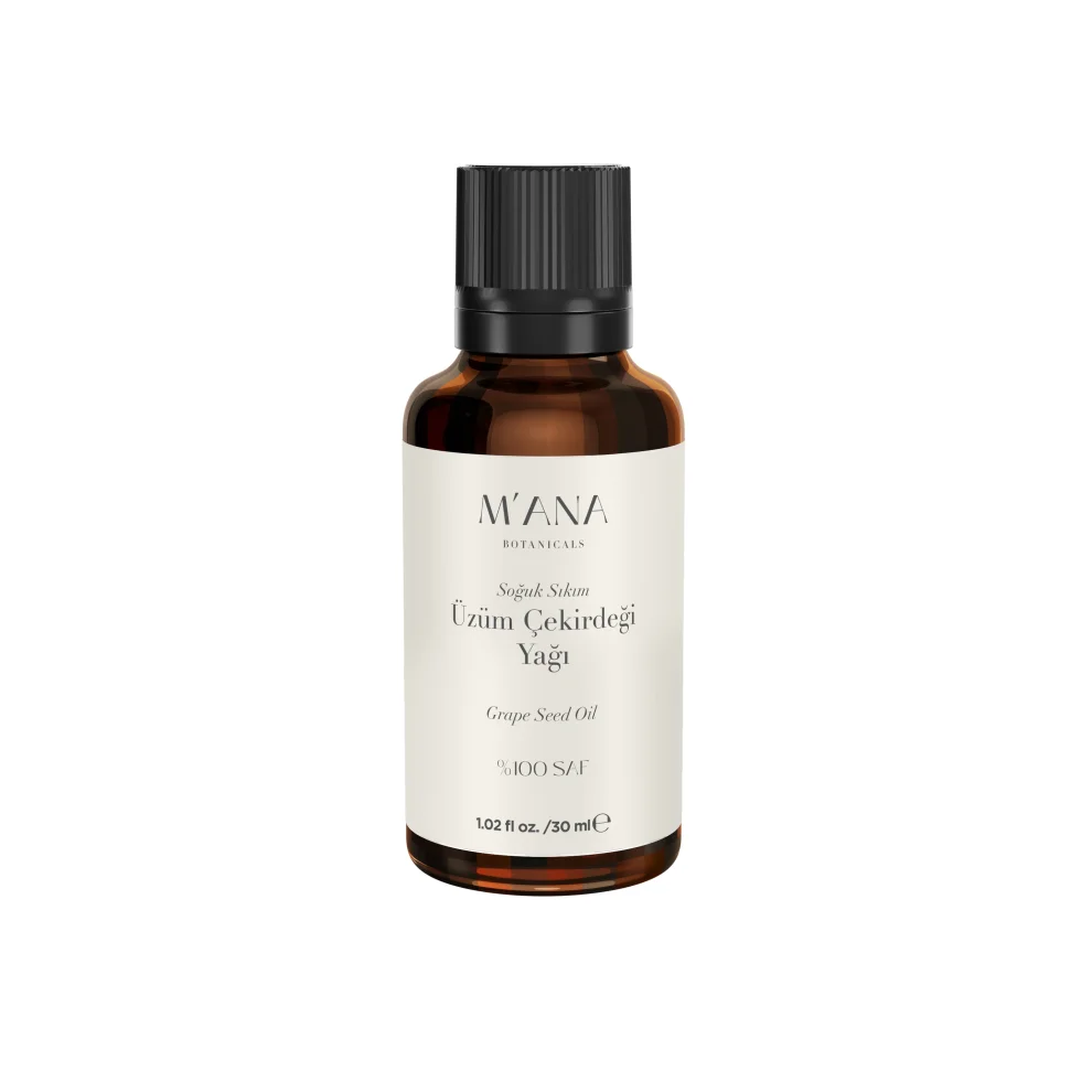 Mana Botanicals - Grape Seed Oil 100% Natural 30 Ml