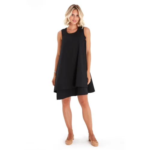 Accouchee - Amaze Sleeveless Cotton Maternity/nursing Swing Dress