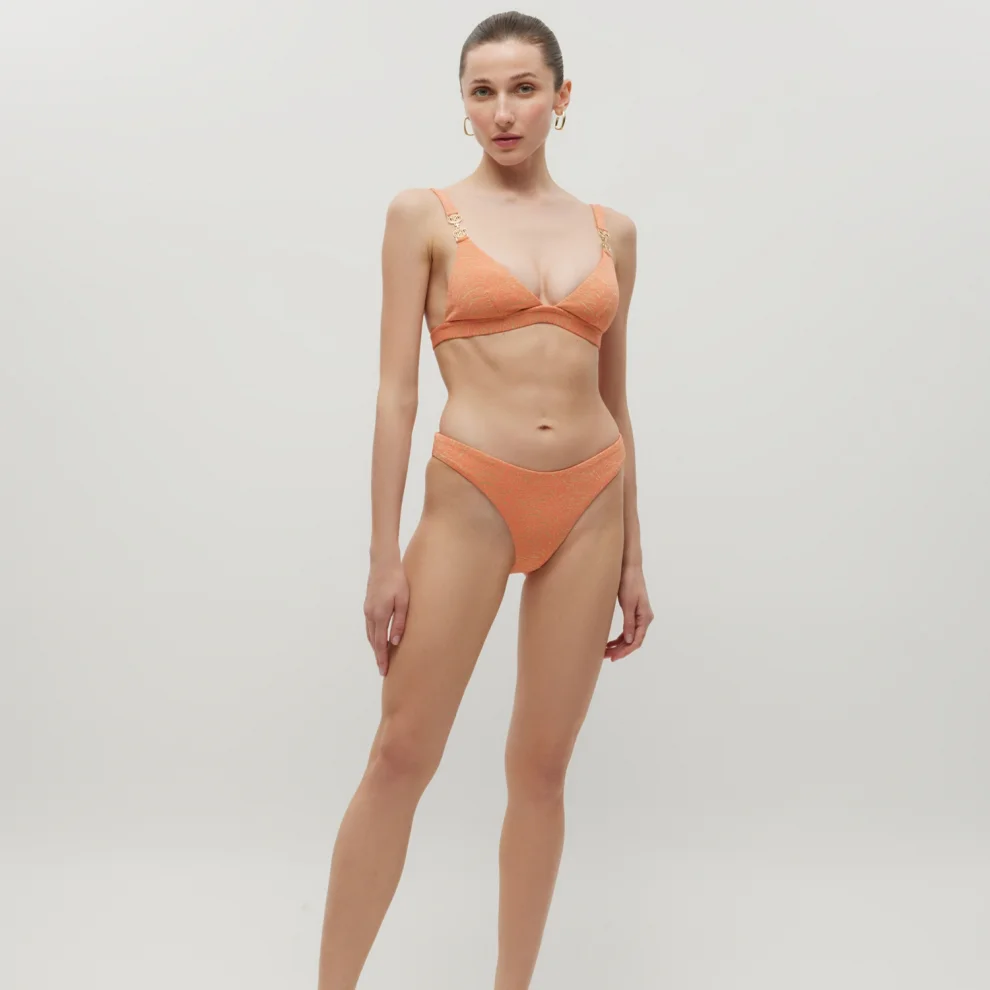 Anais Margaux Orange Camilla Bikini hipicon