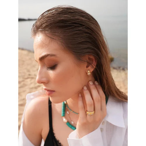 Linya Jewellery - Lina Drop Stone Earrings