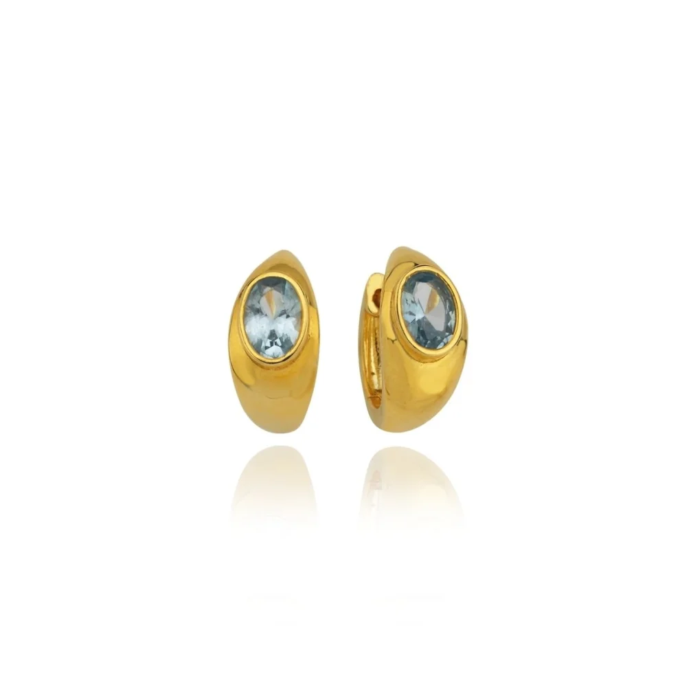 Linya Jewellery - Lina Drop Stone Earrings