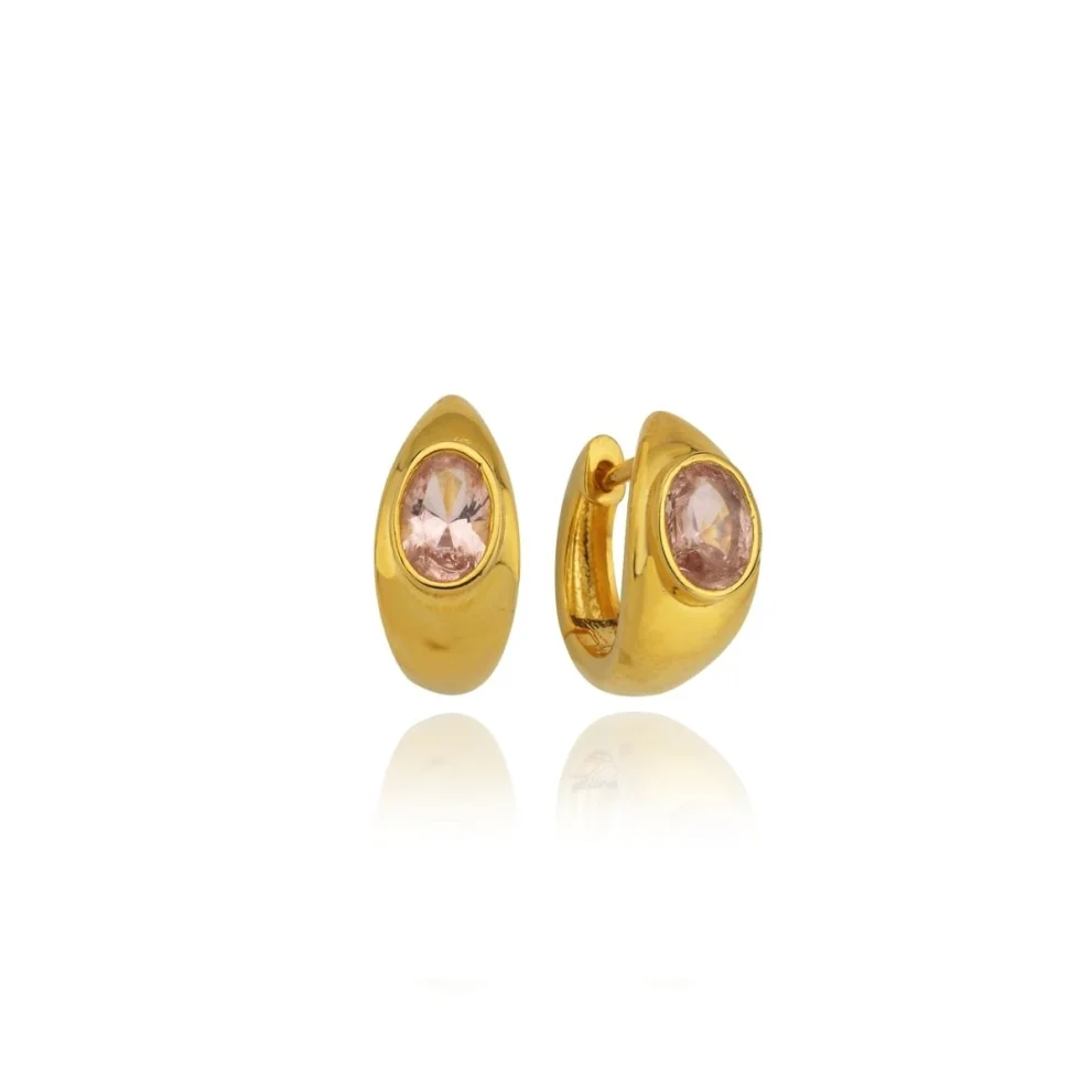 Linya Jewellery - Lina Drop Stone Earrings