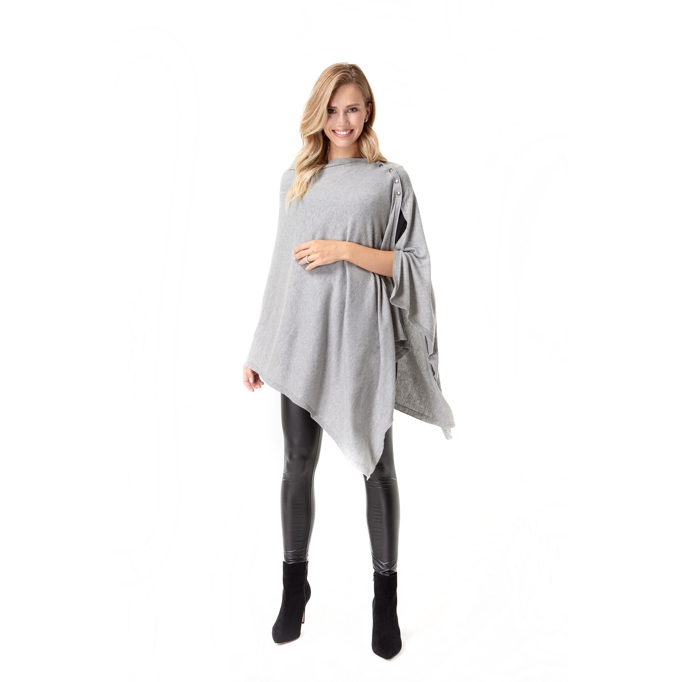 4 In 1 Multipurpose Knitwear As Maternity/nursing Shawl