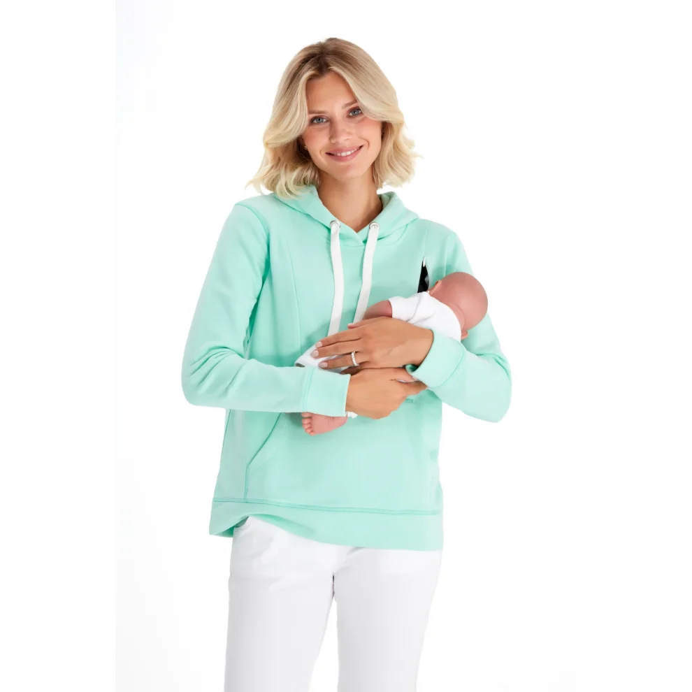 Accouchee - Iconic Maternity/nursing Hoodie