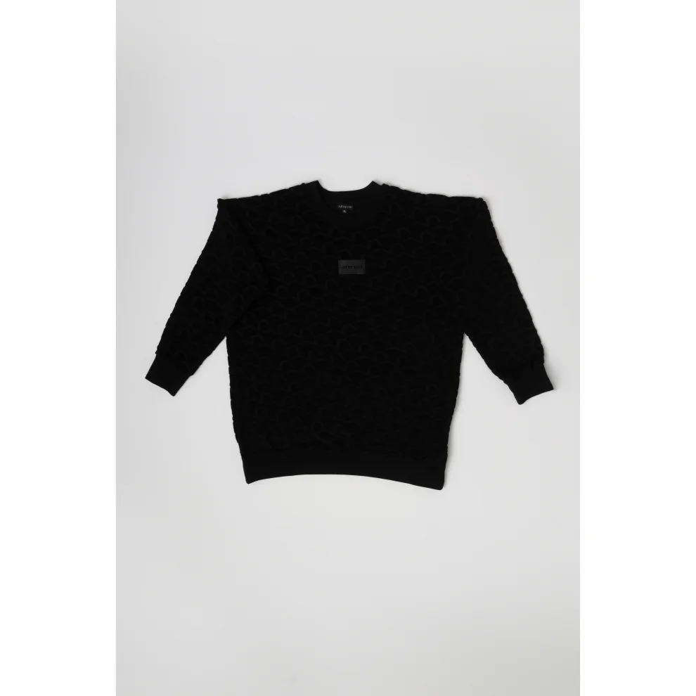 Luz de Yusa - Desenli Sweatshirt