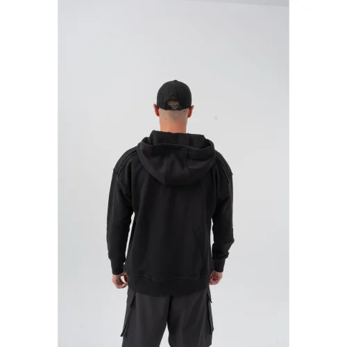 Luz de Yusa - Omuz Detaylı Hoodie