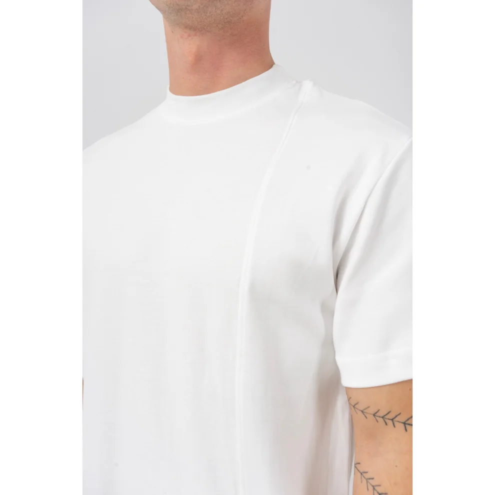 Luz de Yusa - Pieced T-shirt