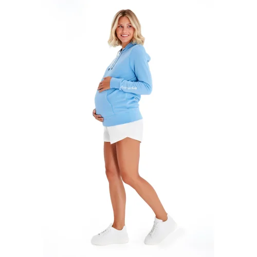 Accouchee - Relax Foldover Waistband Maternity Shorts