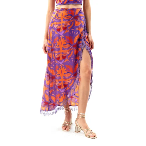 Movom - Mauve Sarong Skirt