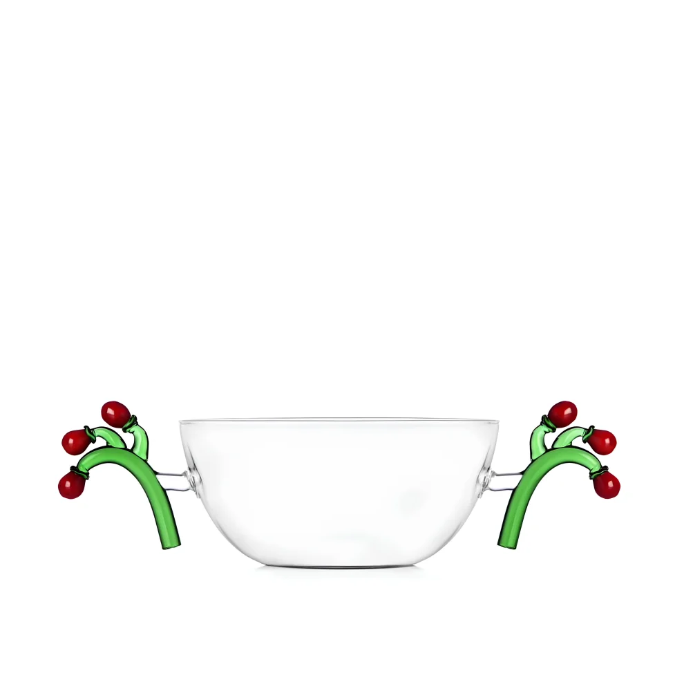 Ichendorf Milano - Tomato Figured Glass Bowl