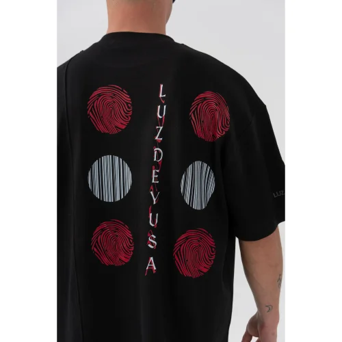 Luz de Yusa - Pieced And Printed T-shirt