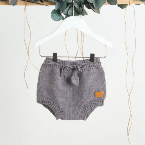 Meeno Baby - Back Embroidered Shorts