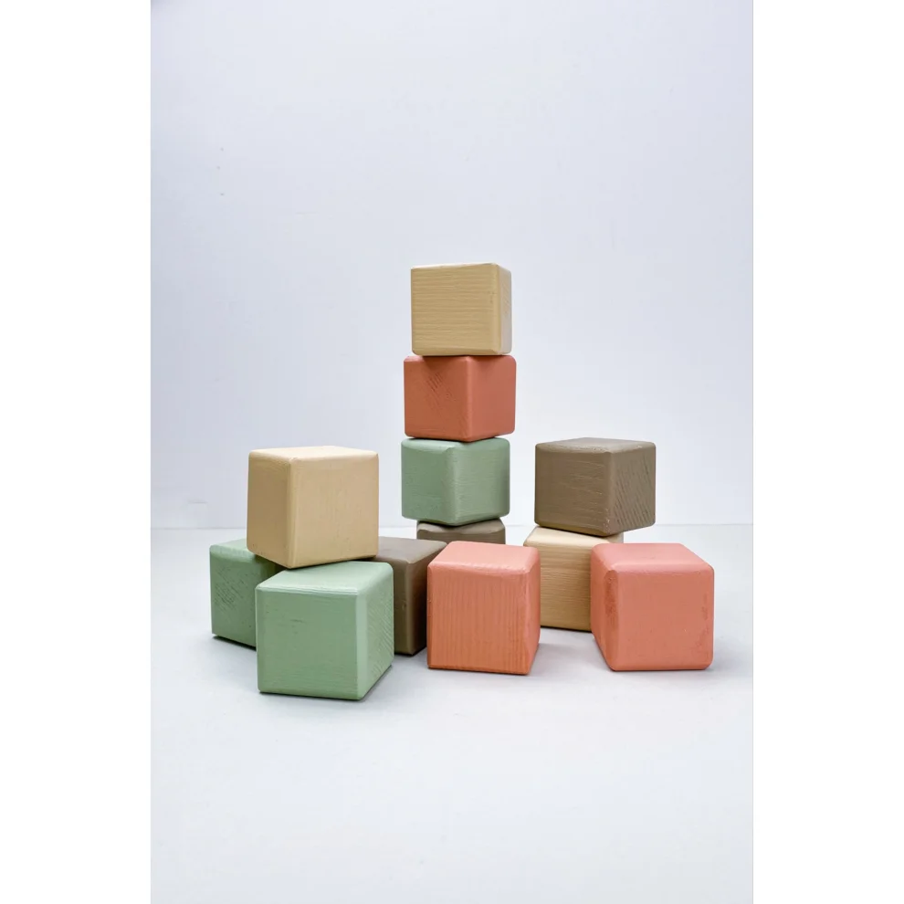 No8 Atölye - Wooden Cubes