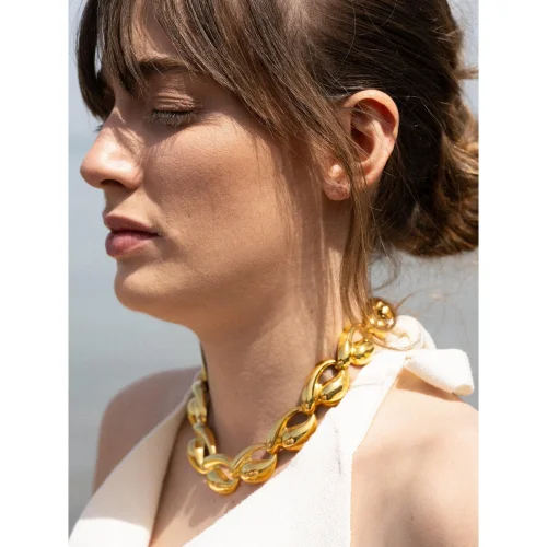 Linya Jewellery - Tina Big Mussel Necklace