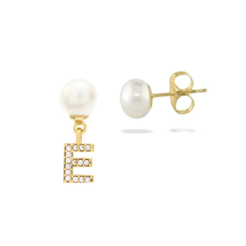 Belfdesign - Initial Twin Earrings E