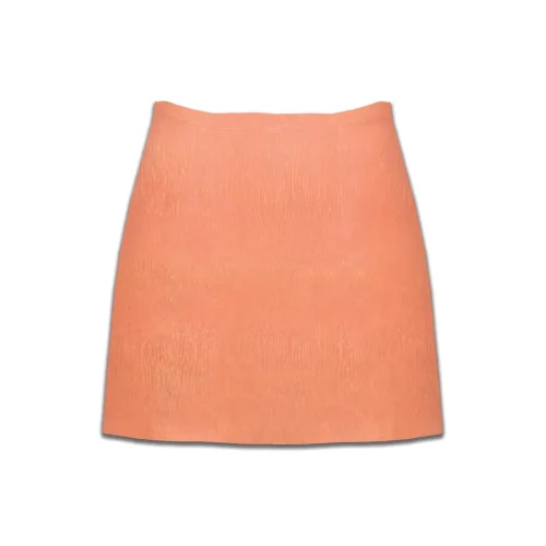 In D'Tales - Linen Mini Tie Skirt