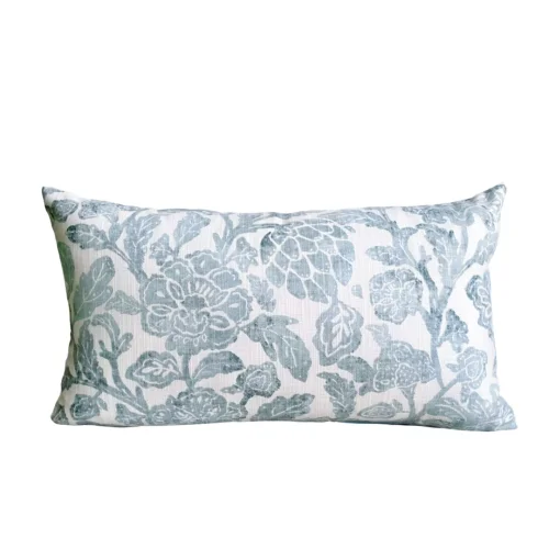 Miliva Home - Floral Print Throw Pillow Cover
