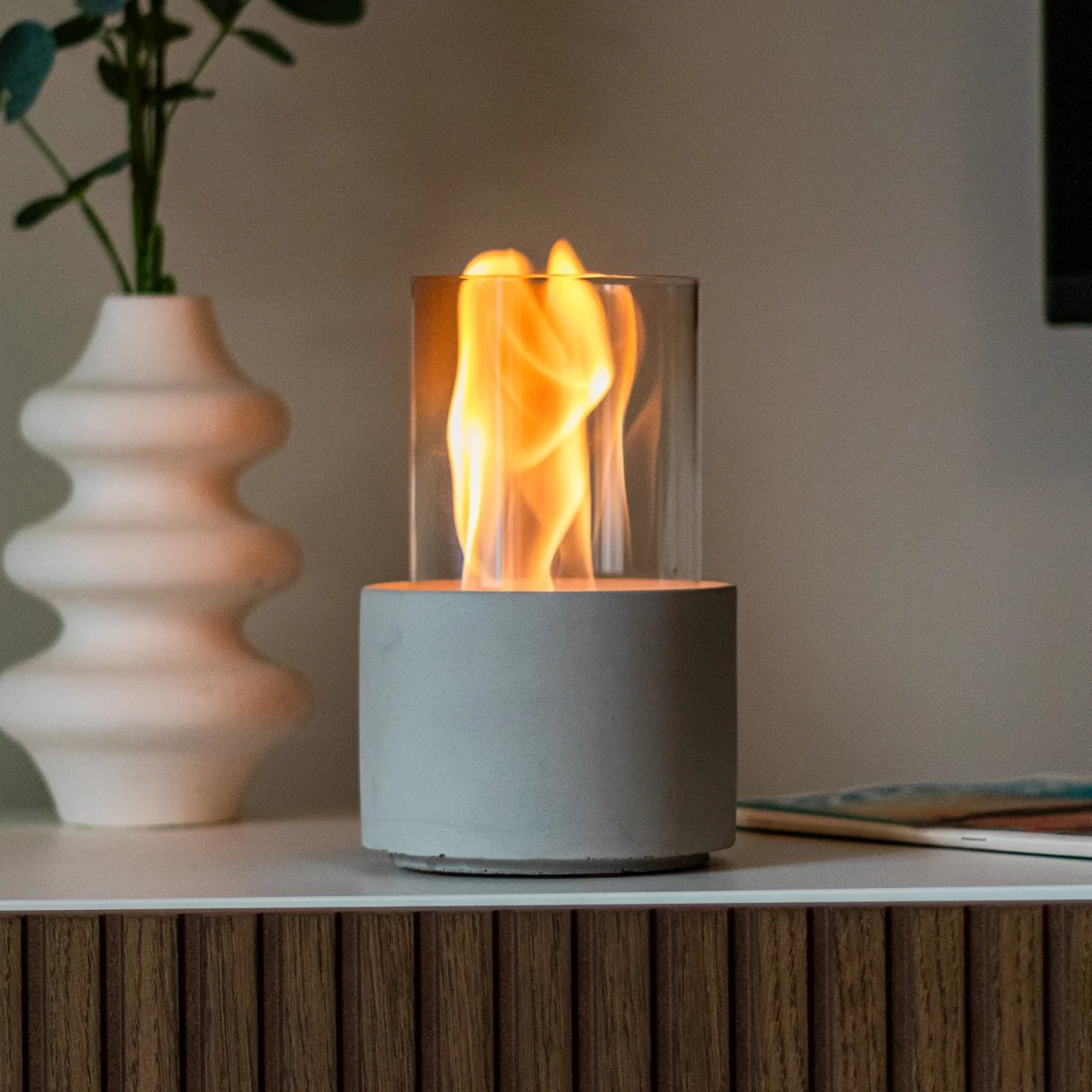 Pure-fire V.5 Beton Şömine + 1 Litre Tabart Fire Şömine Yakıtı (hediye) image 1