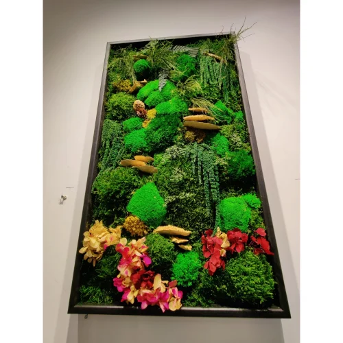 Fiplantart Works - Moss Frame Art