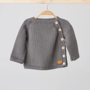 Side-buttoned Cardigan