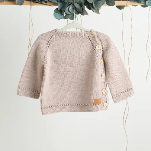 Meeno Baby - Side-buttoned Cardigan