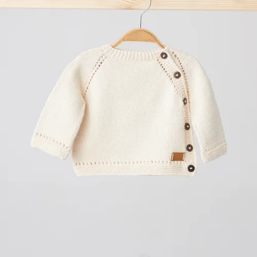 Meeno Baby - Side-buttoned Cardigan