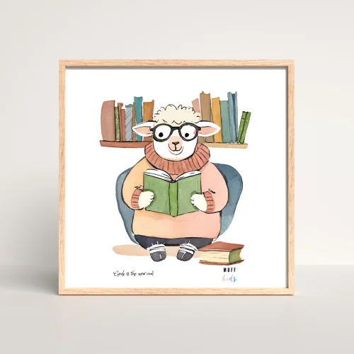 Muff Kids - Geek Series No:11 Art Print Kids Room Poster