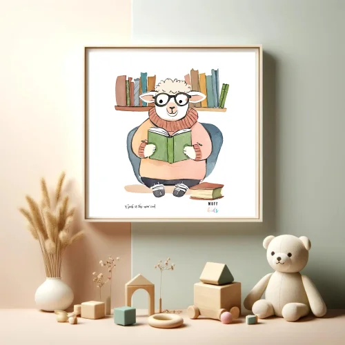 Muff Kids - Geek Series No:11 Art Print Kids Room Poster