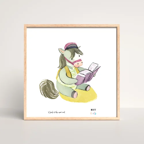 Muff Kids - Geek Series No:2 Art Print Kids Room Poster