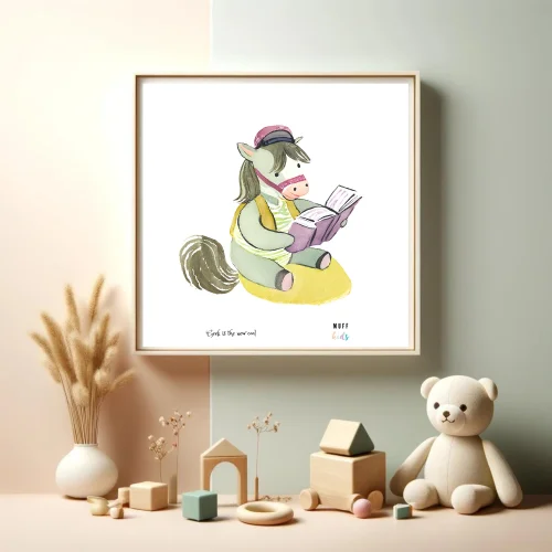 Muff Kids - Geek Series No:2 Art Print Kids Room Poster