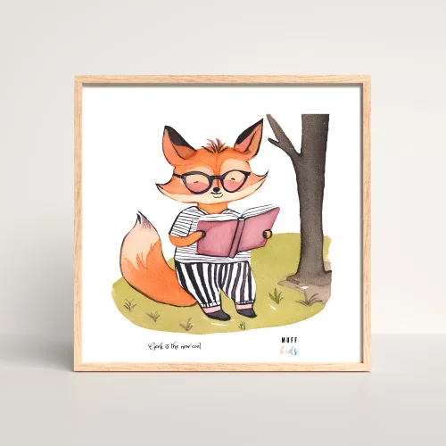 Muff Kids - Geek Series No:4 Art Print Kids Room Poster