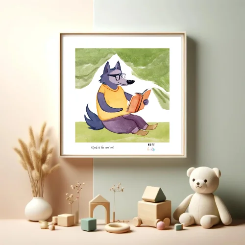 Muff Kids - Geek Series No:6 Art Print Çocuk Odası Posteri