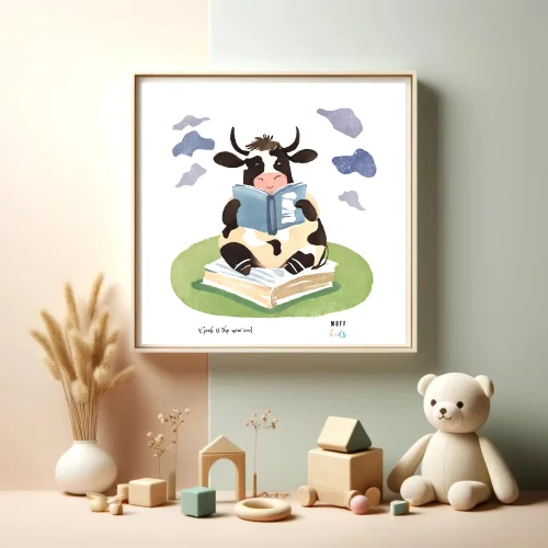 Muff Kids - Geek Series No:9 Art Print Kids Room Poster