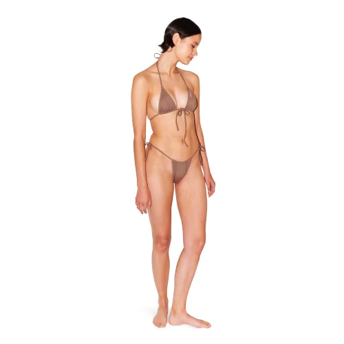 Paume - Beau String Bikini Bottom In Soil