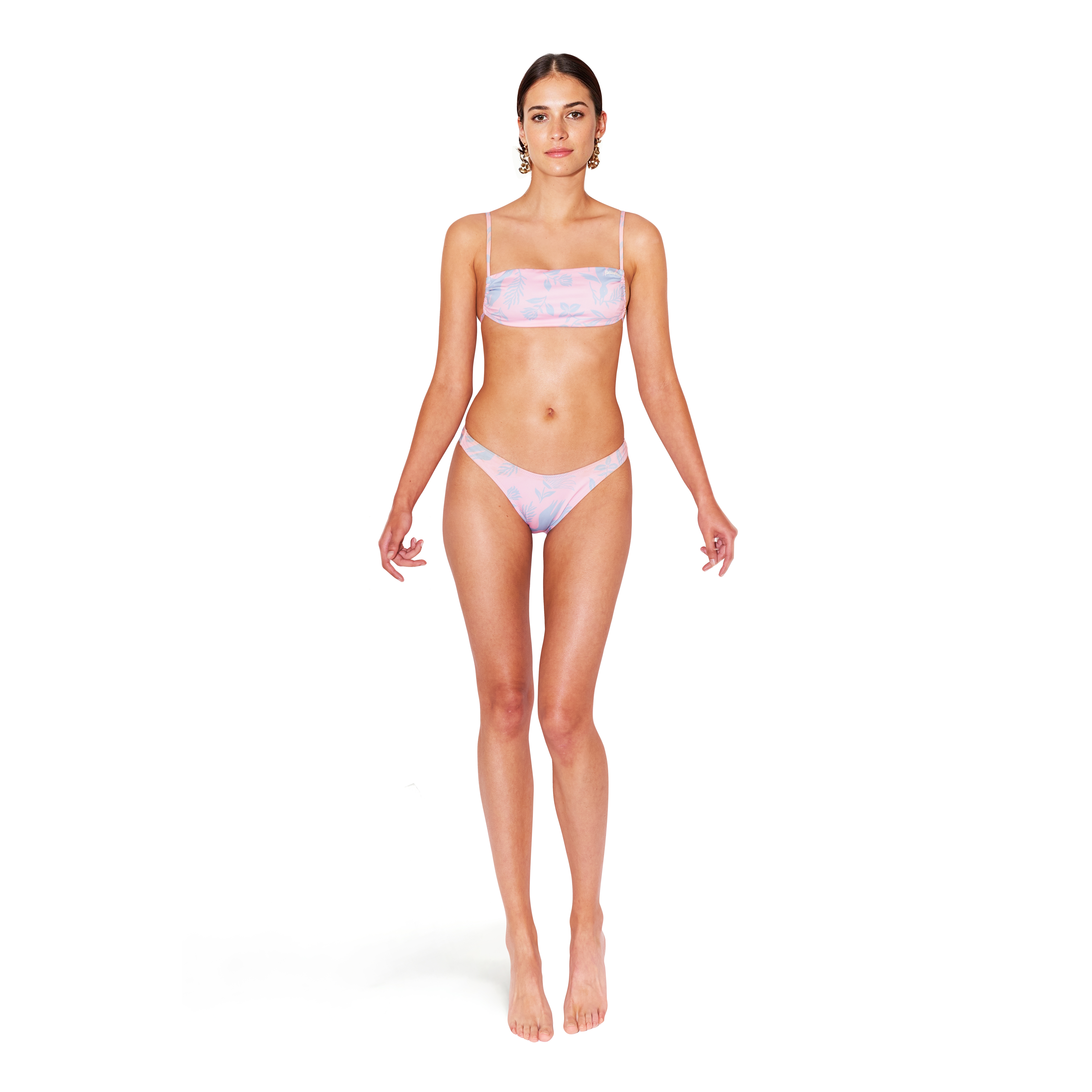 Ily Pink Sky Desenli Bikini Altı