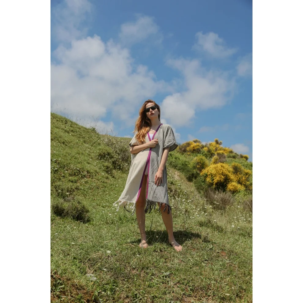 Unexpectedone - Natual Kaftan