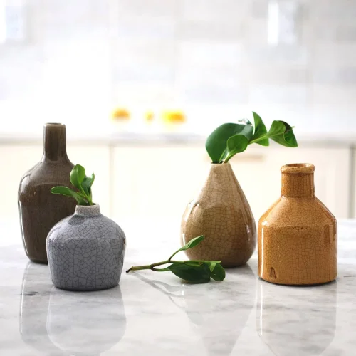 Warm Design - Decorative Ceramic Vase Set