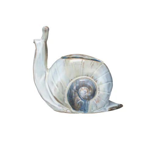 Warm Design	 - Hand-made Snail Figured Vase & Flowerpot