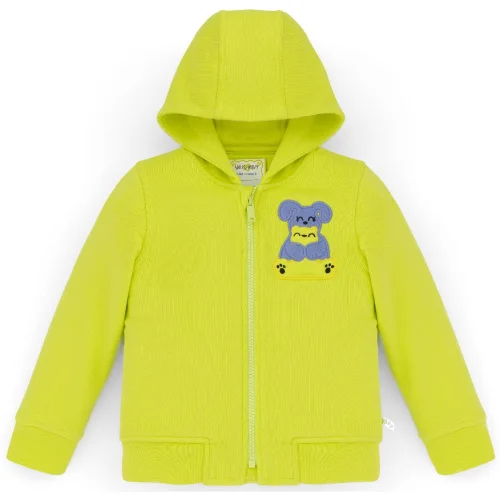 Milky Wilky - Squeaky Zipped Hoodie Sweatshirt