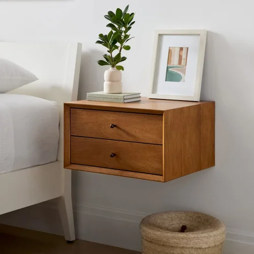 Modabilya - Moda Wooden Nightstand