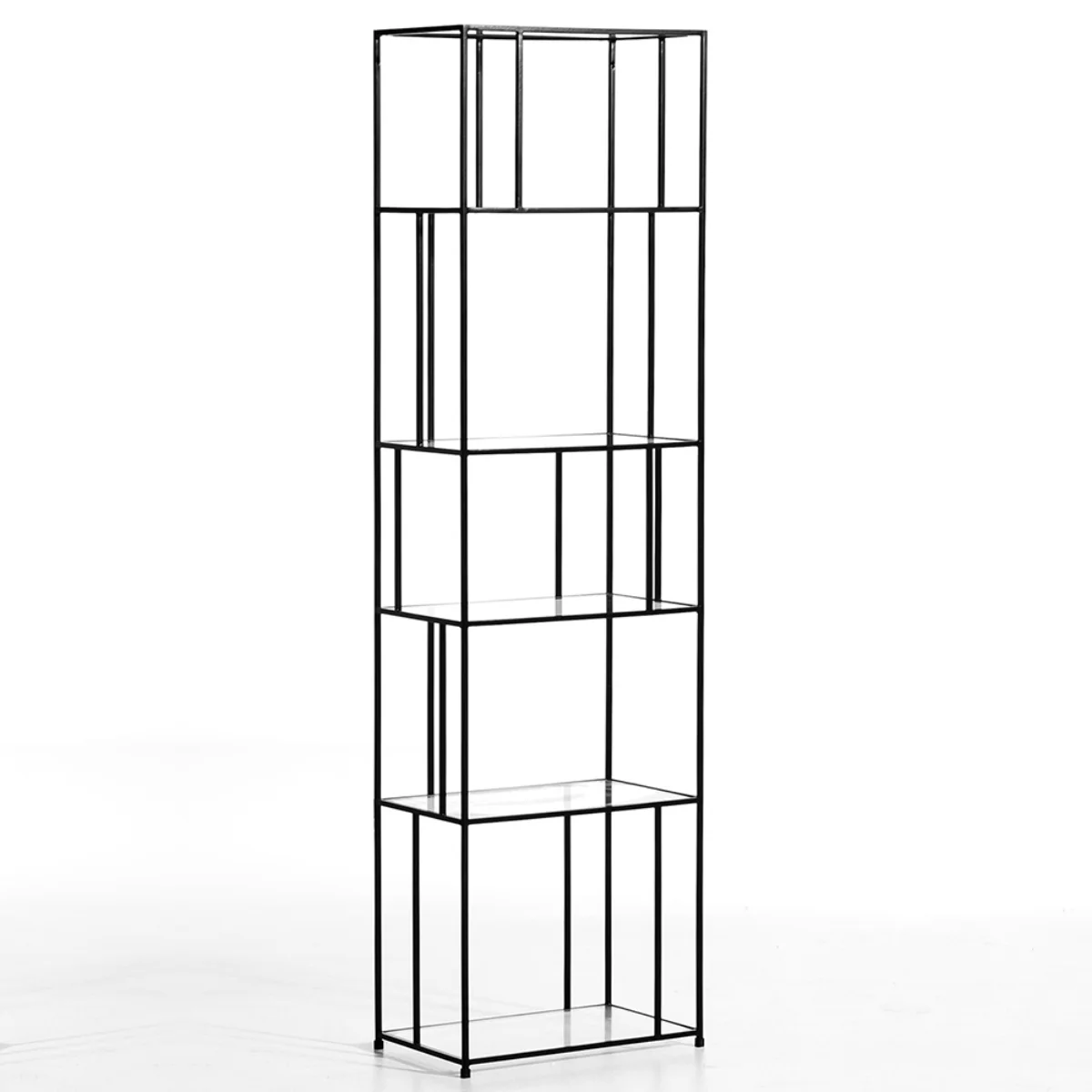 Stolk Metal Kitaplık Vitrin image 1
