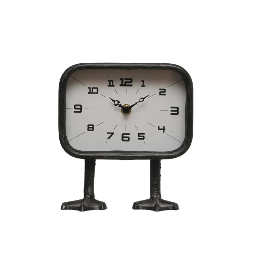 Warm Design	 - Metal Duck Table Clock