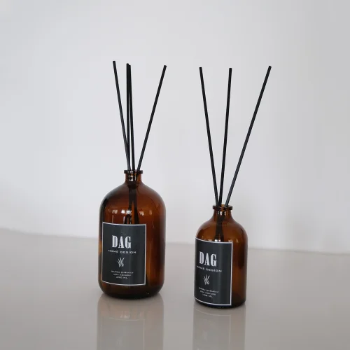 Dag Home Store - Bambu Çubuklu Cam Oda Kokusu 2li Set 250 Ml + 100 Ml - Paradise