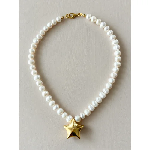 Pierre Violette - Stacia Baroque Pearl Necklace