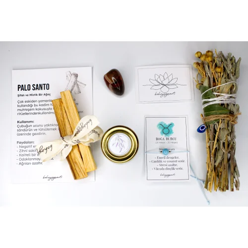 Boho Yoga Art - Taurus Gift Set