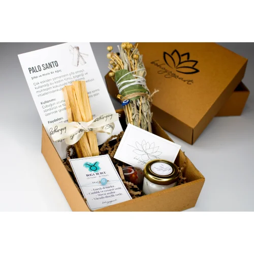 Boho Yoga Art - Taurus Gift Set