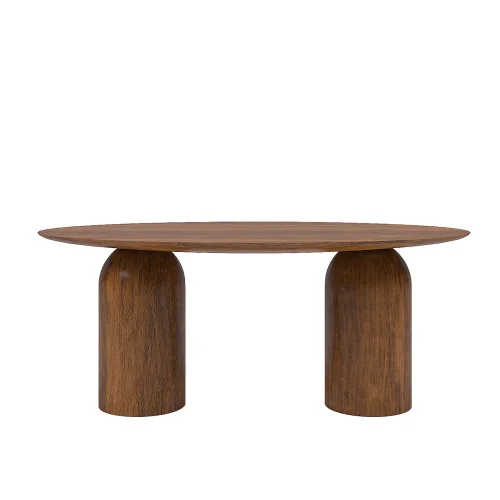 Grob - Walnut Mizan Center Coffee Table