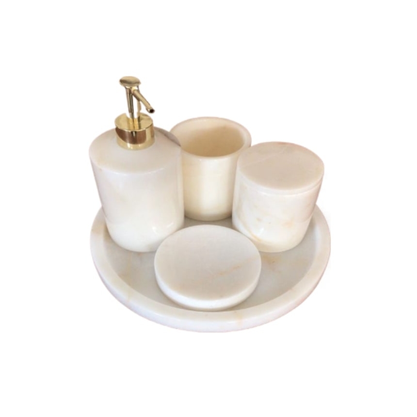 Fulla Marble Bathroom Set