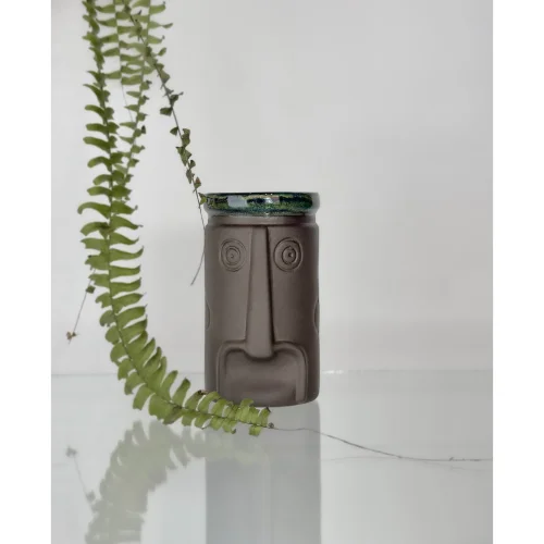 Yumsel Seramik - Tiki Mug El Yapımı Seramik Bardak