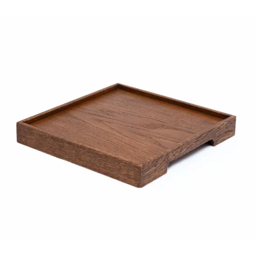 ANANAS - Edge Forest Oak Tray Sqaure Brown